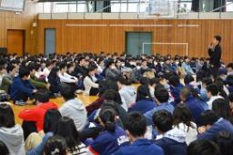 学友会長あいさつ