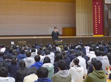 1学年主任の話