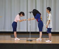 「染谷生の声」最優秀賞の表彰 開催式