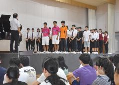 全国大会壮行会 全国大会壮行会