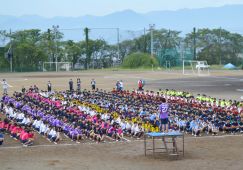 クラスマッチ開会式 クラスマッチ