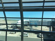 羽田空港にて 修学旅行