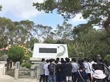 沖縄-ひめゆり資料館 修学旅行