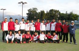 男子ソフトテニス班新人戦県大会3位