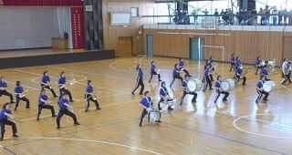 マーチング大会の発表曲披露