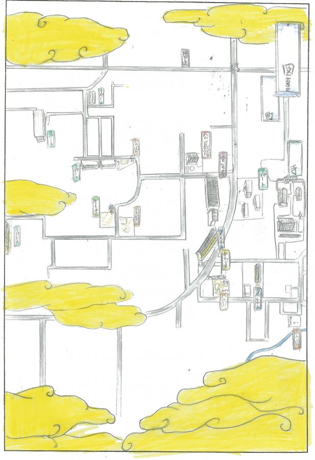 美術 授業 イラストマップ 絵地図 を制作しました 個人情報が含まれるため展示は致しません 長野県長野工業高等学校