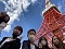 東京タワーと記念写真