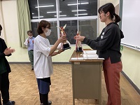 賞状授与