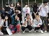 長野県美術館前で記念写真01