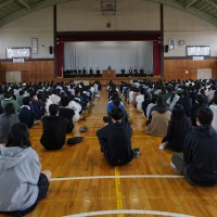 終業式・離任式の画像