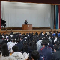 終業式離任式の画像