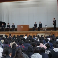 終業式離任式の画像