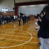 終業式離任式の画像