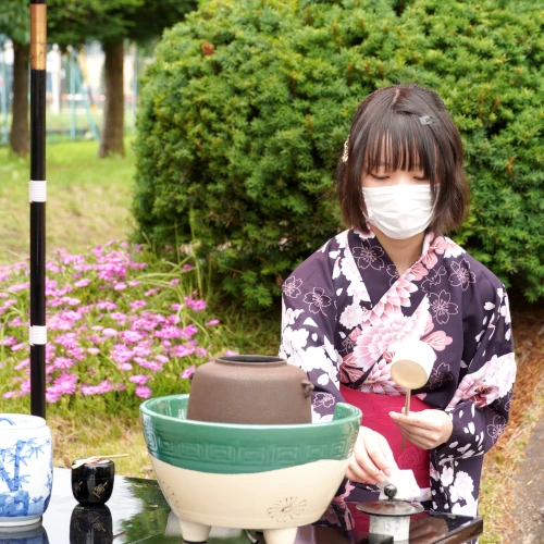 茶道班の画像