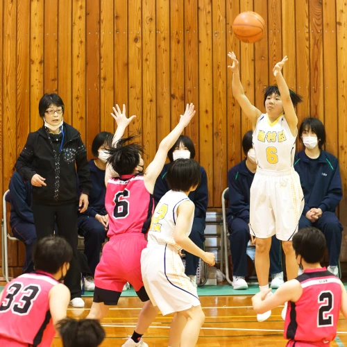 女子バスケットボール班の画像