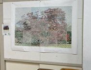 モザイクアート展示