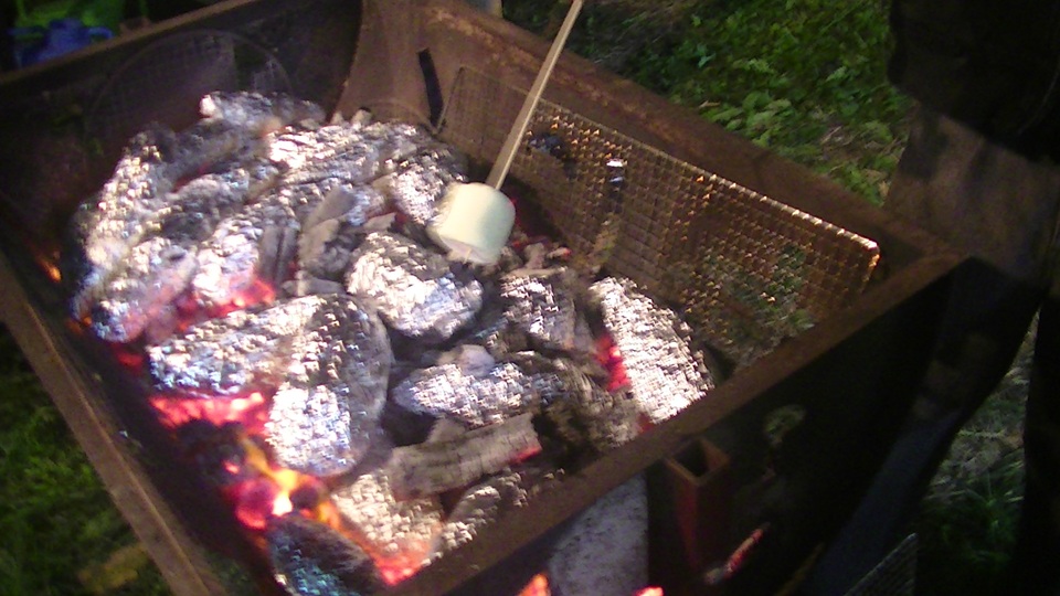 マシュマロ焼き