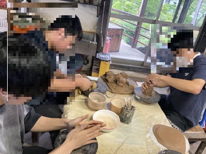 制作中の様子