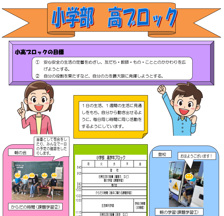 小学部 長野県長野養護学校