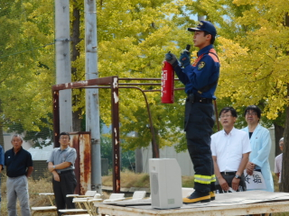 消防署員からの講話