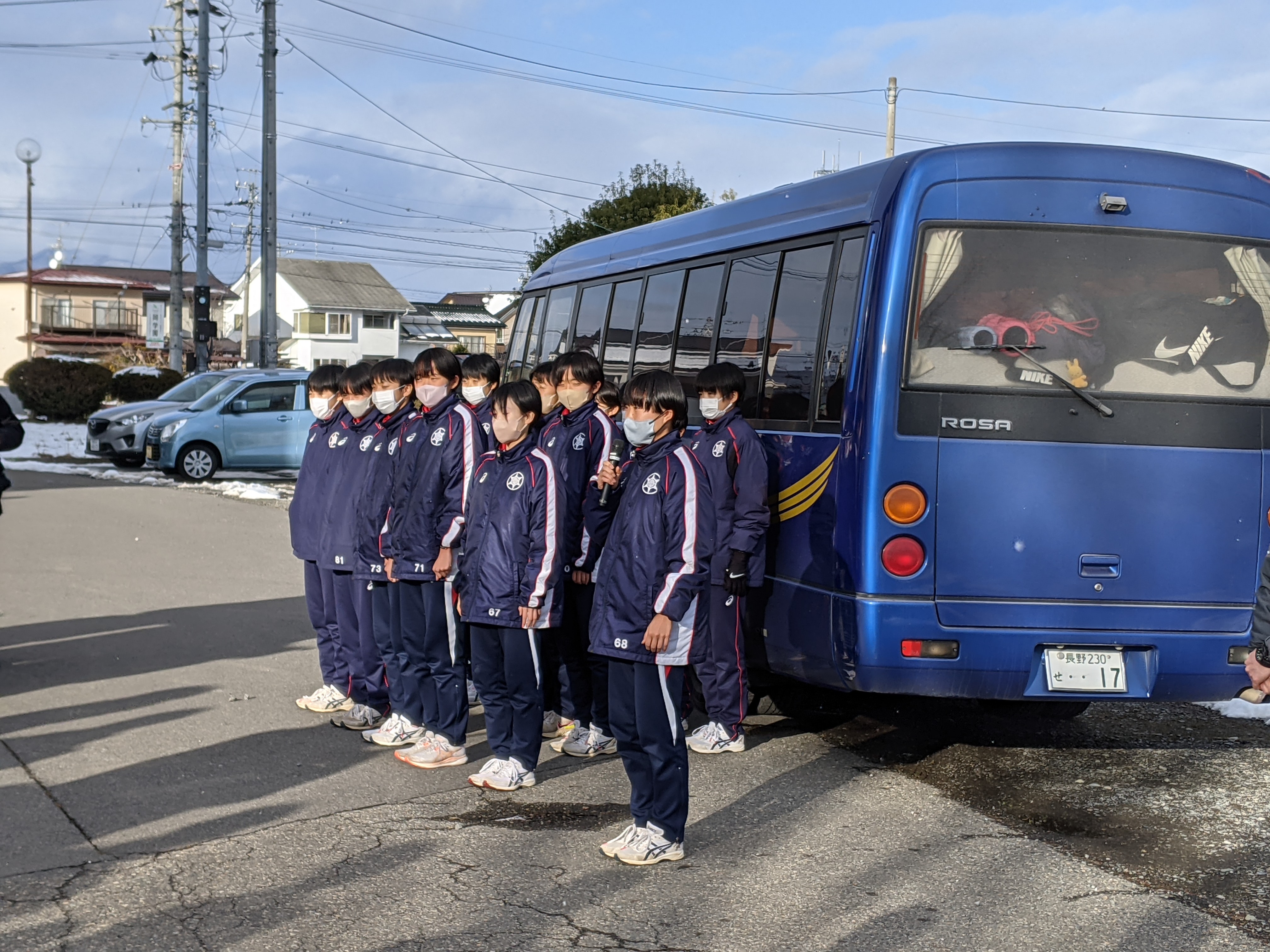 選手代表挨拶の様子
