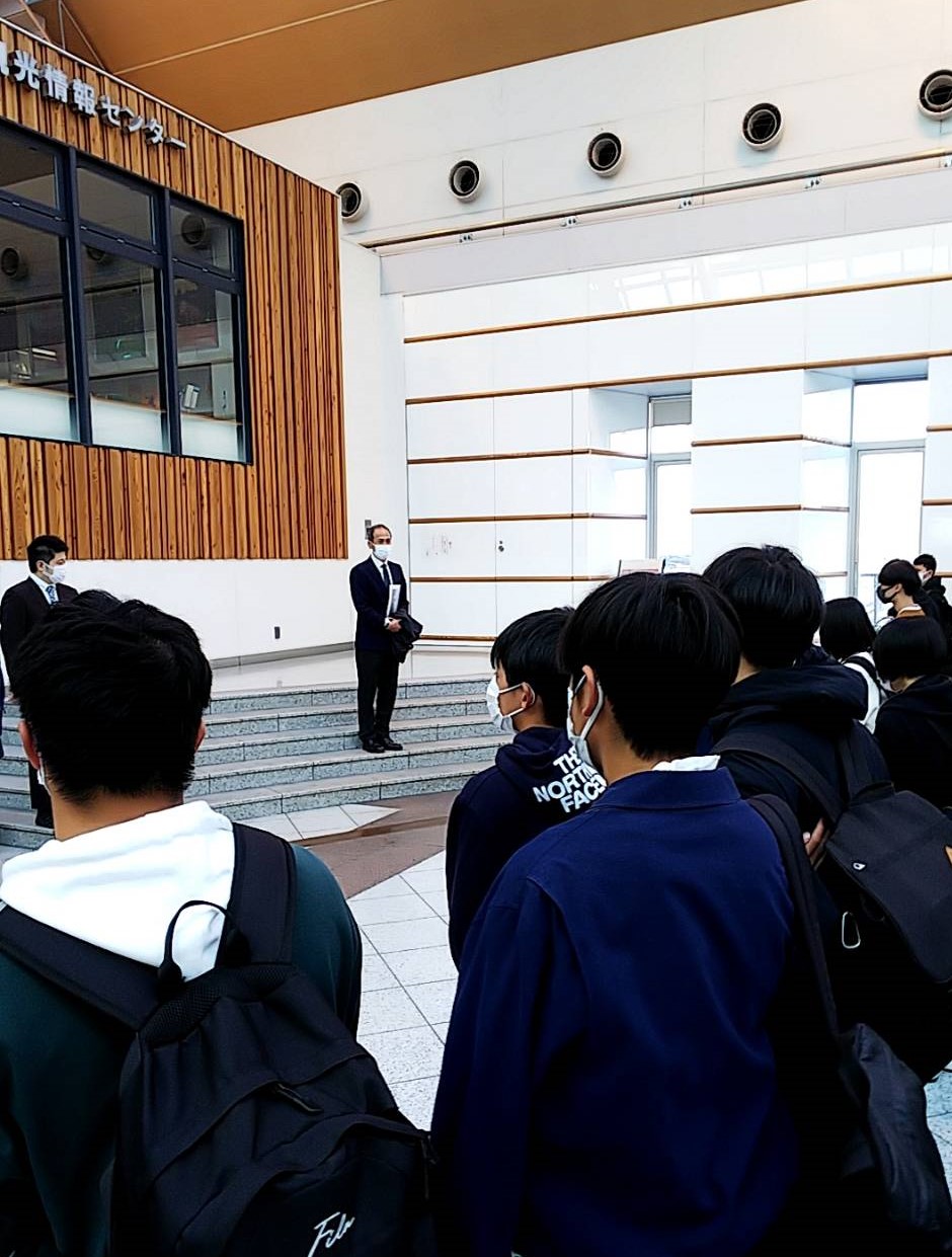 出発式の様子（長野駅）