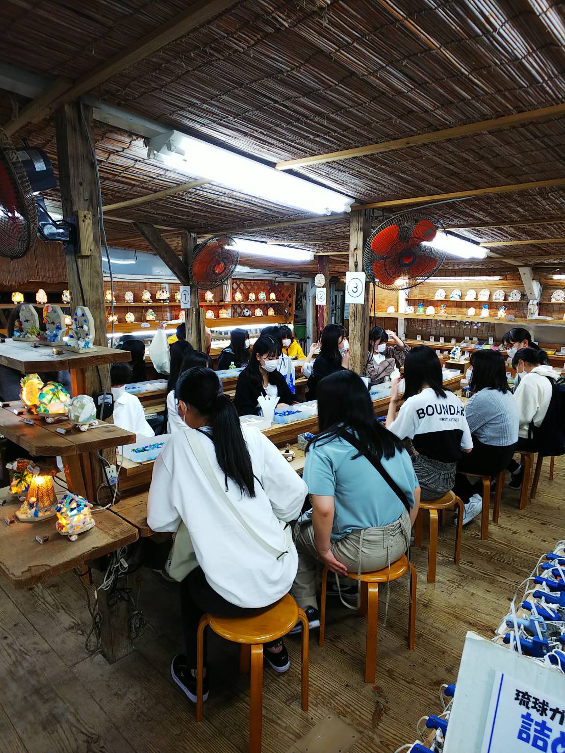 ランプ作り体験