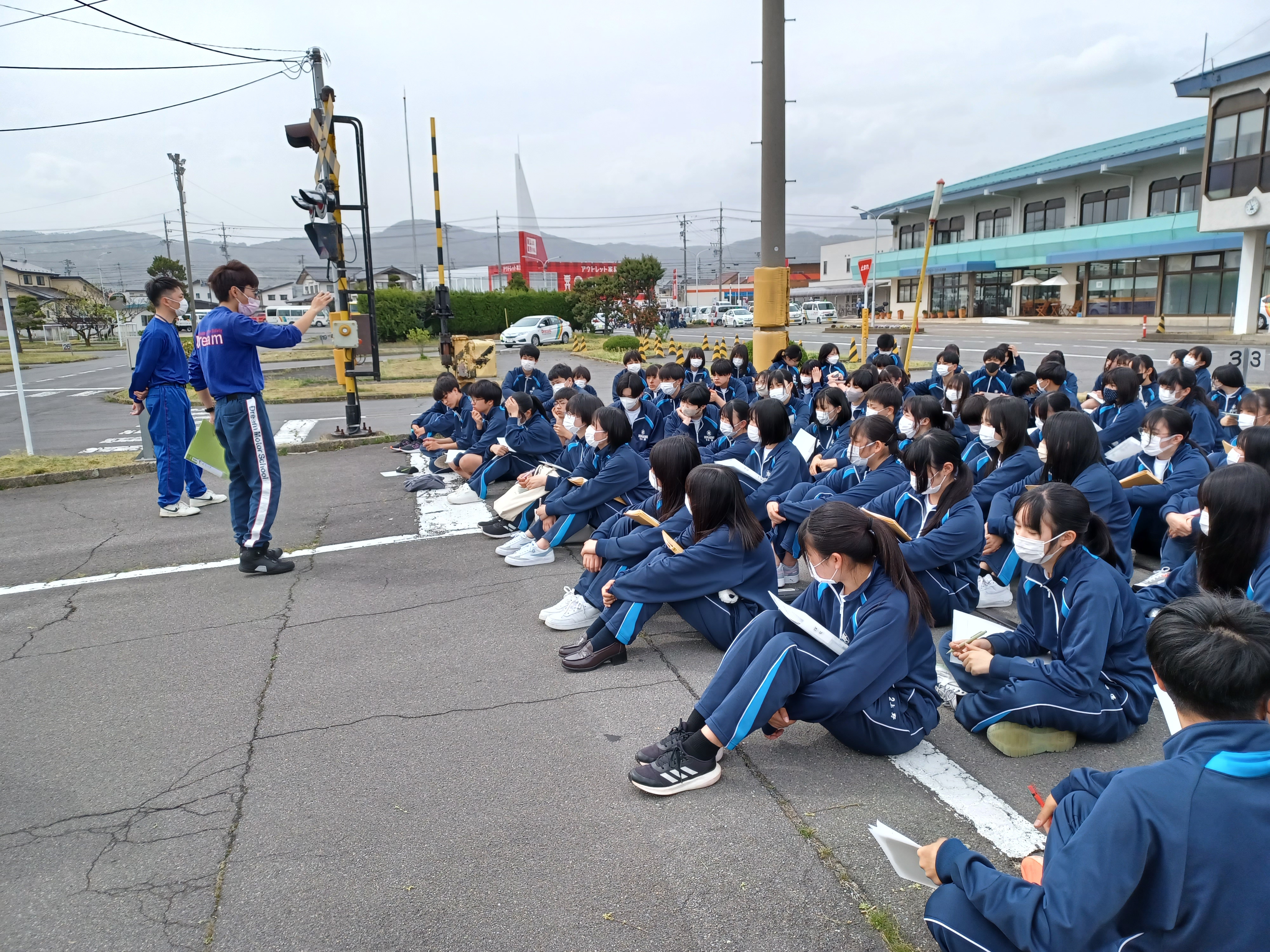 交通安全講習会の様子①