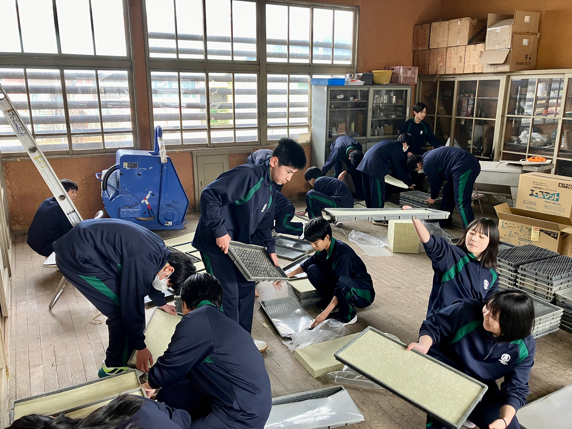 農業の学びが始まります