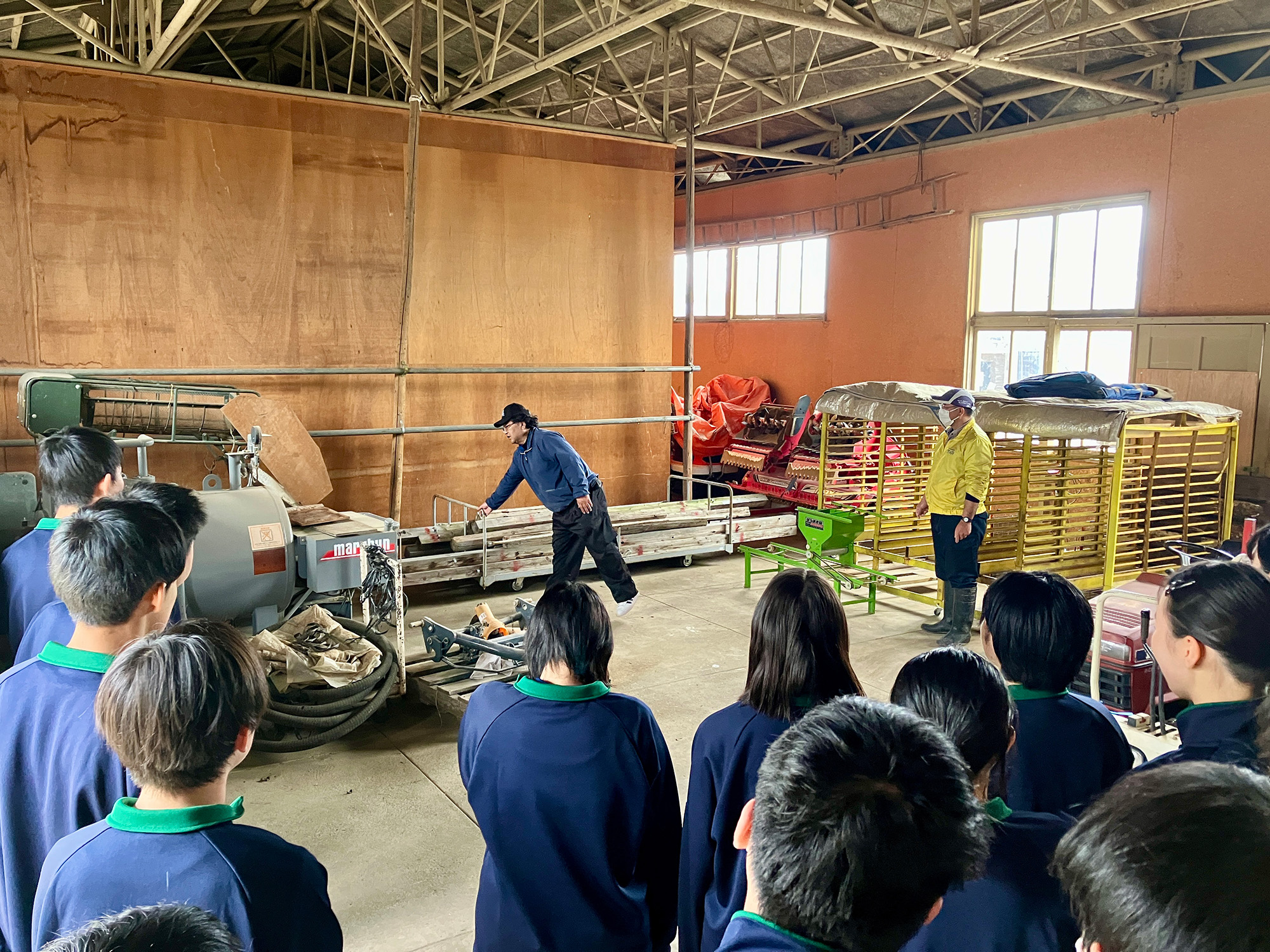 農業の学びが始まります