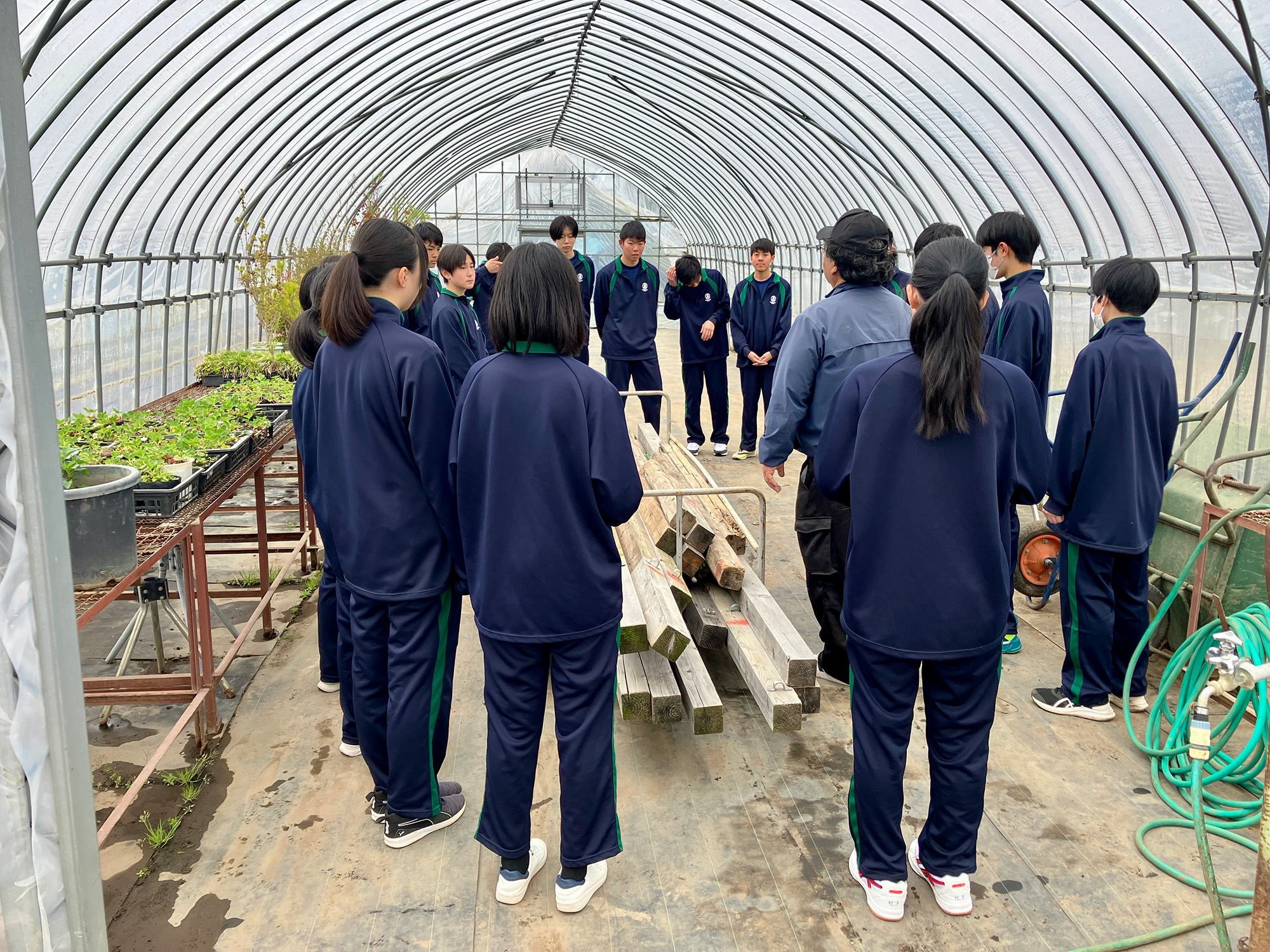 農業の学びが始まります