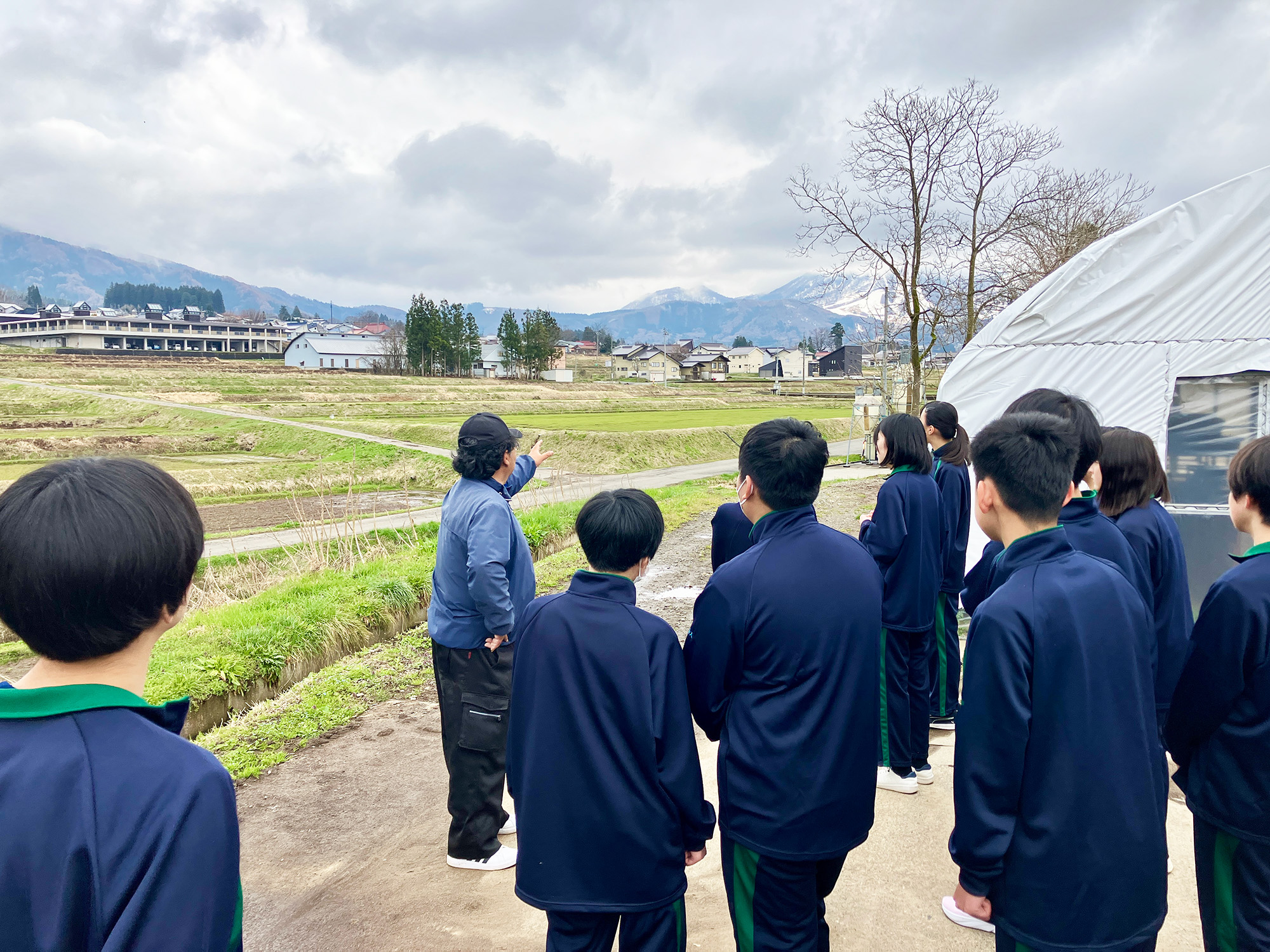 農業の学びが始まります