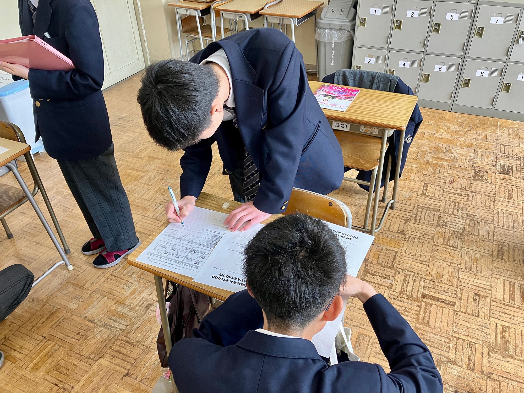 英語で住居探し