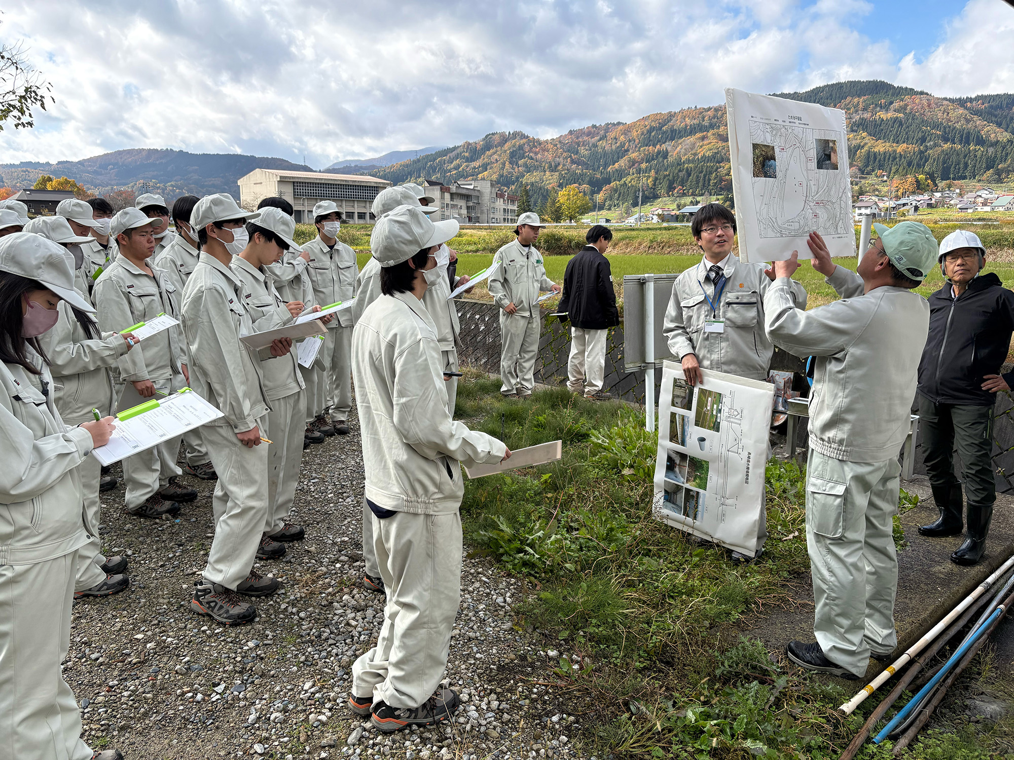 農業水利を学ぶ