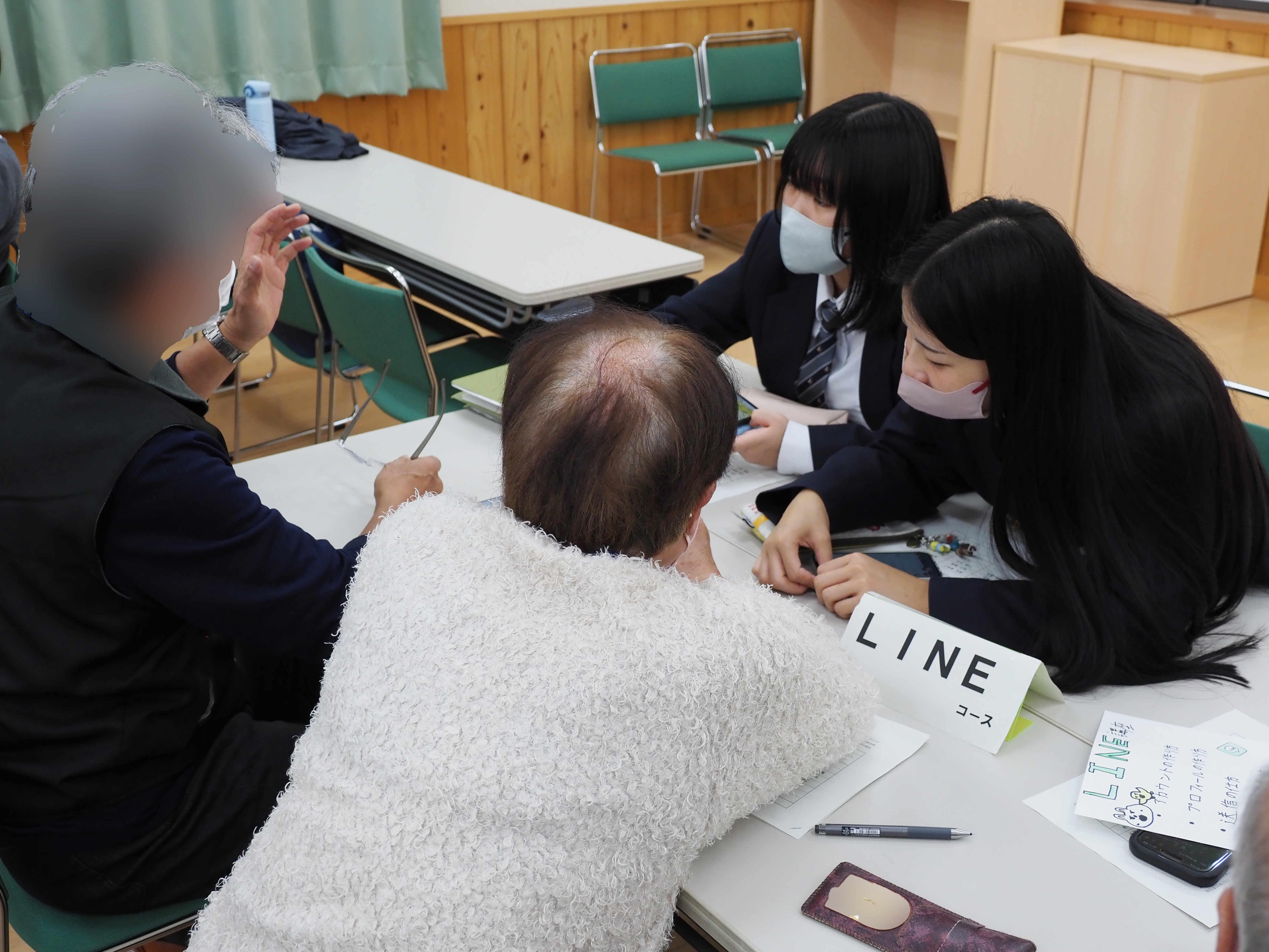 シニア大学スマホ教室