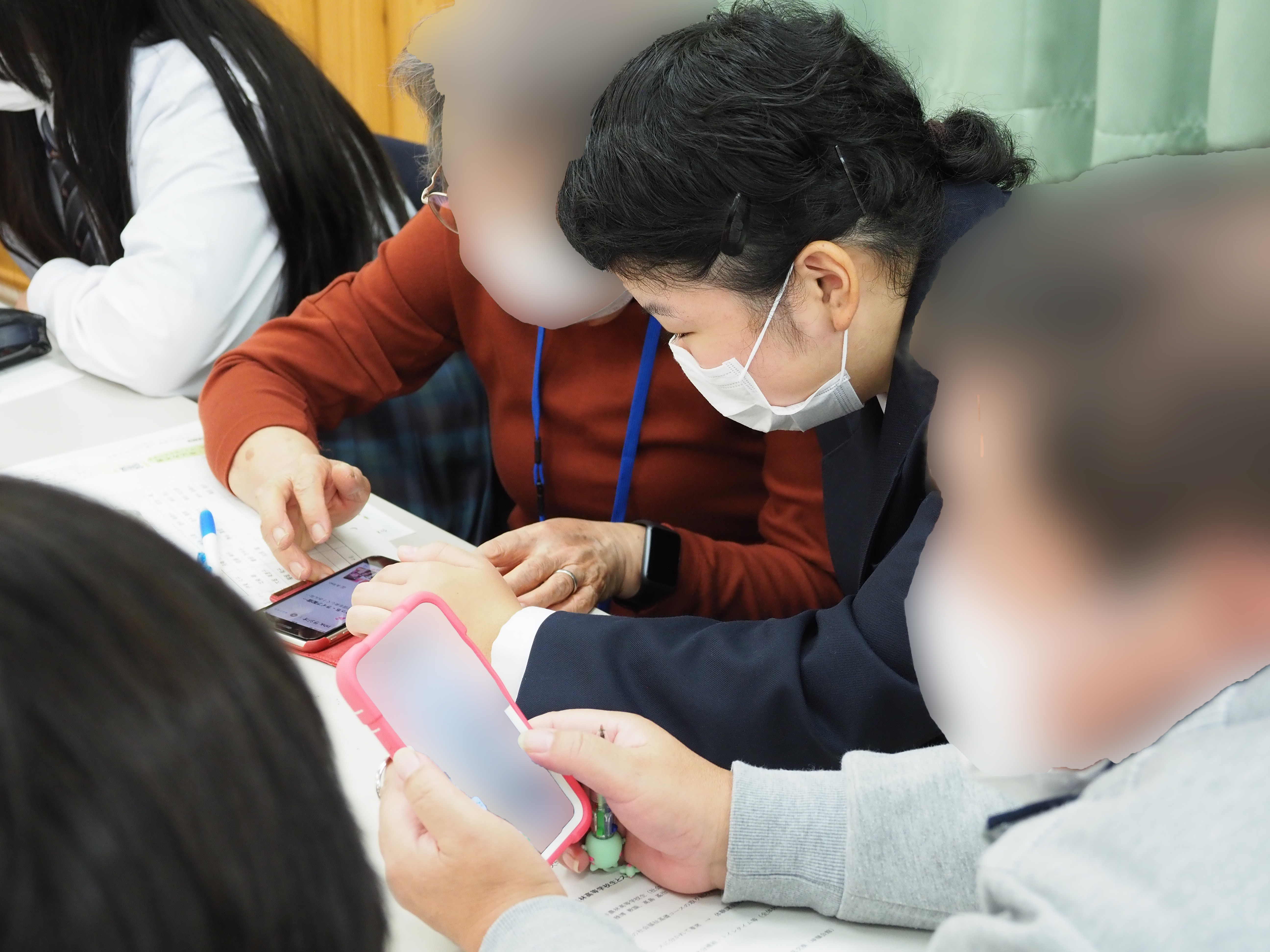 シニア大学スマホ教室