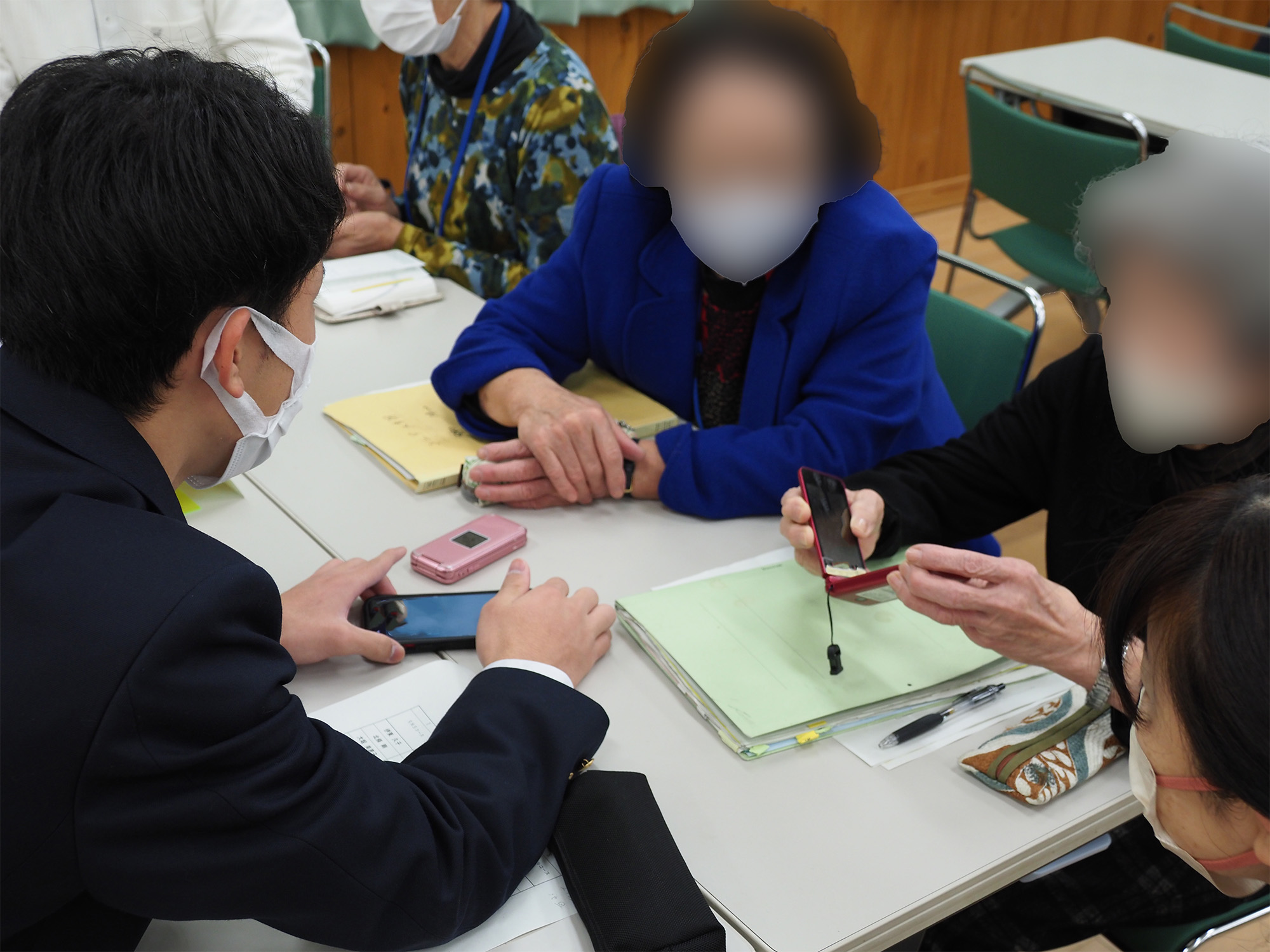 シニア大学スマホ教室