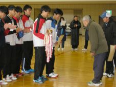 ソフトテニス選抜大会表彰