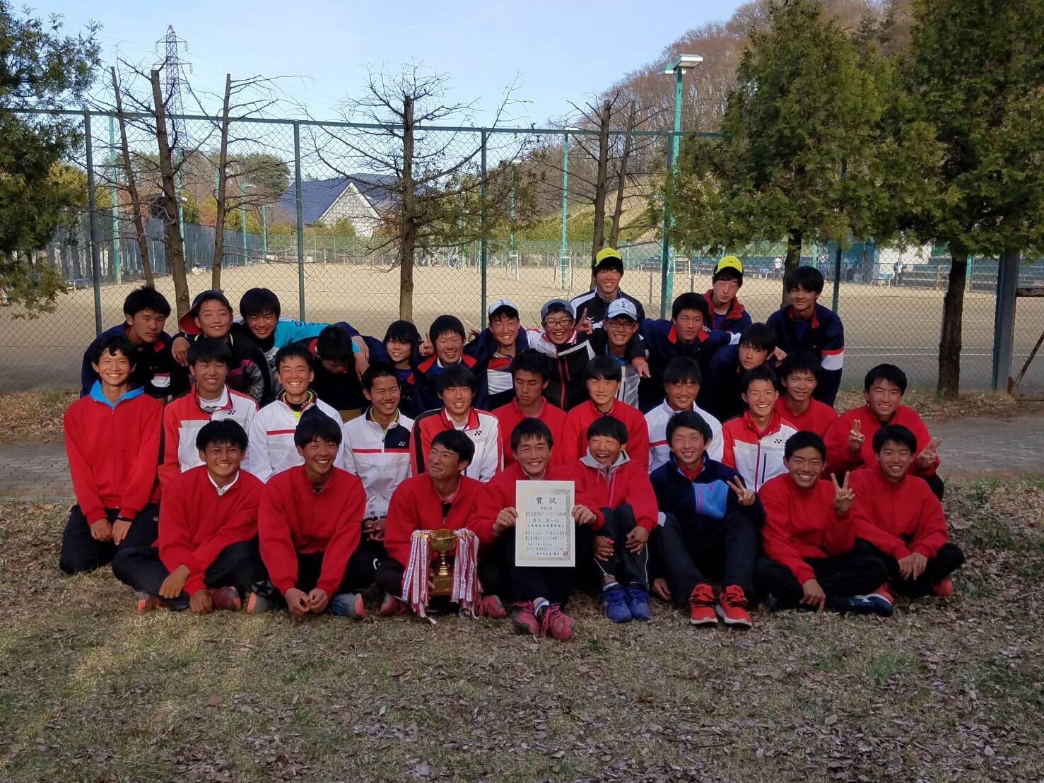 表彰後の集合写真