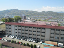 写真：自転車置き場