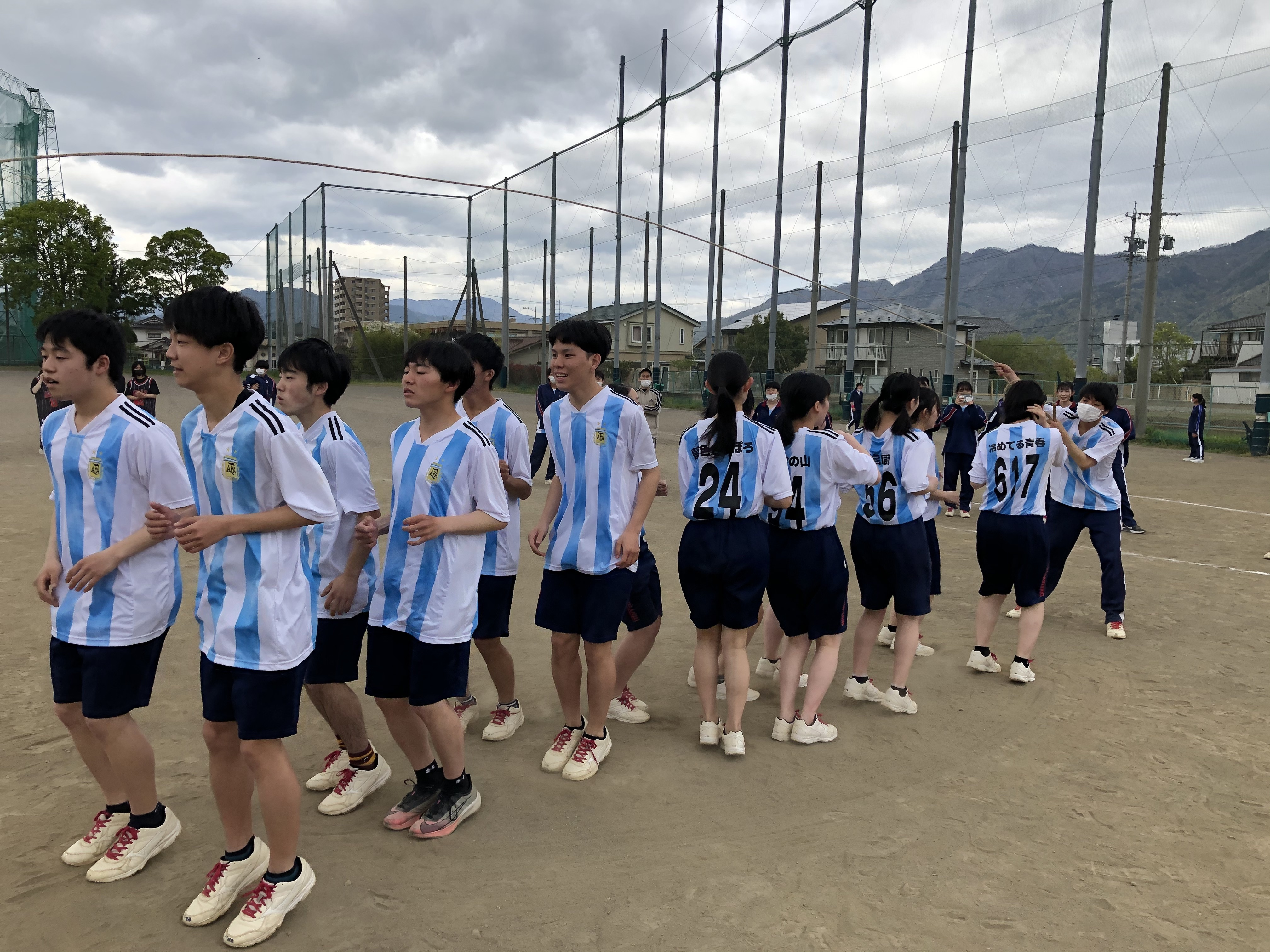 上田東高校　春季体育祭