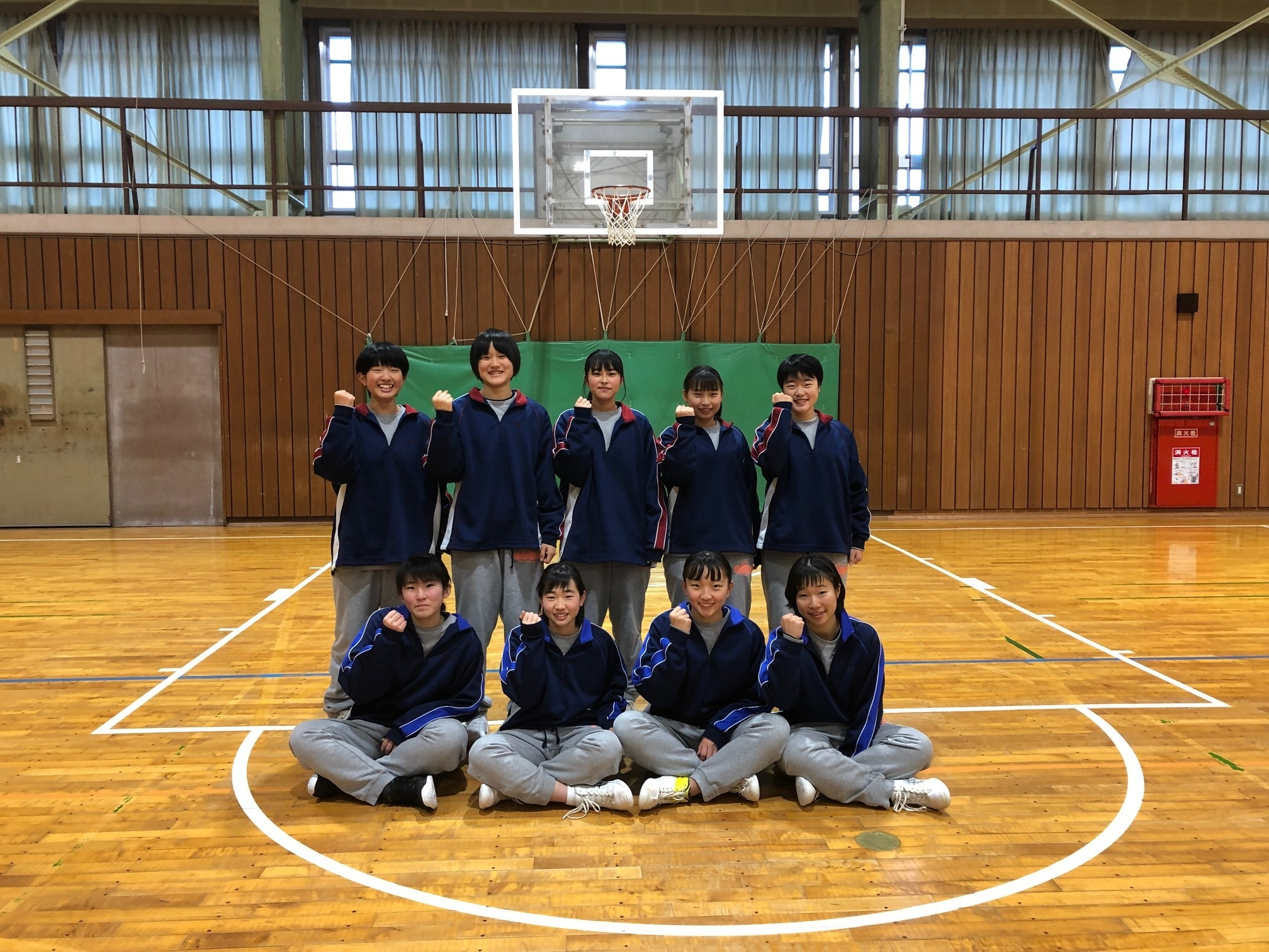 上田東高校　女子バスケットボール班