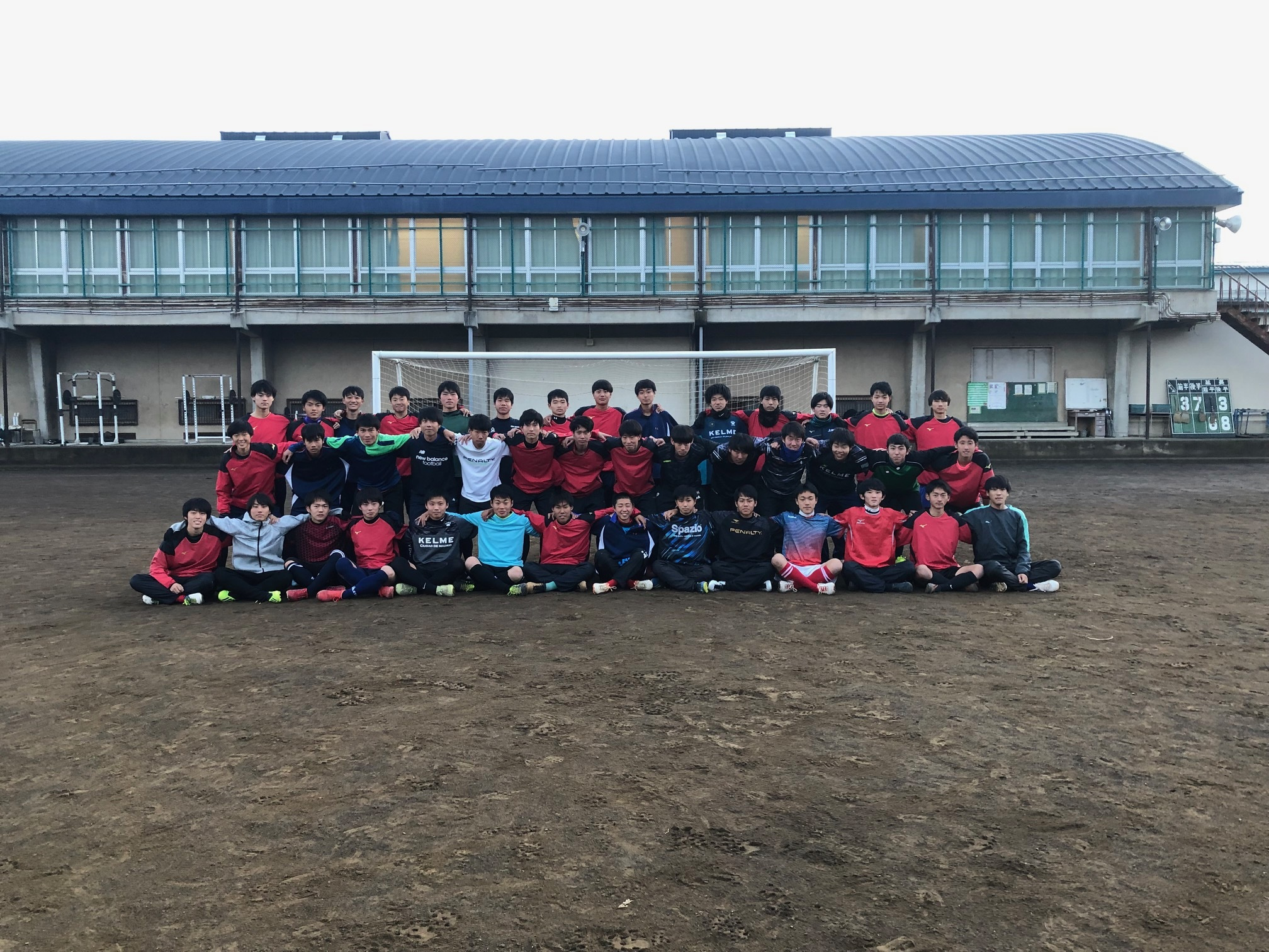 上田東高校　サッカー班